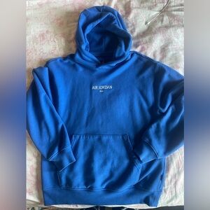 Air Jordan Paris blue hoodie